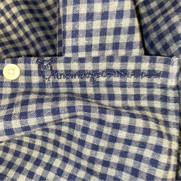 Knowledge Cotton Apparel Plaid Shirt - Picture 6 of 6
